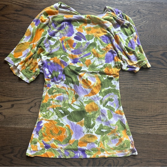 VELVET (brand) Colorful Flowy Top - Picture 4 of 4